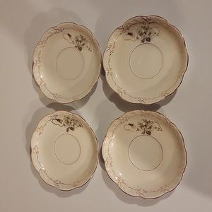 Antique china saucers